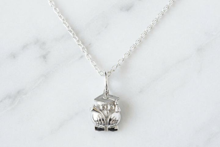Graduation Owl Pendant