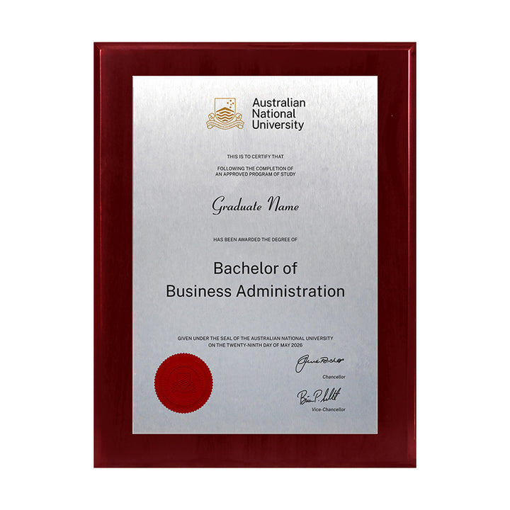 ANU Plaque Prestige