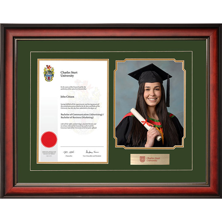 CSU Frame Mahogany Regency