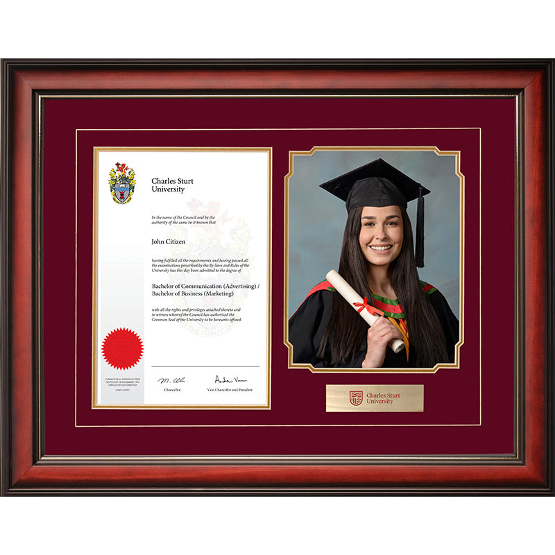 CSU Frame Mahogany Regency