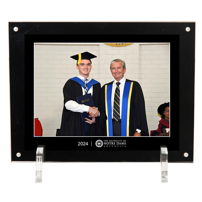Notre Dame University Frame Stage Acrylic