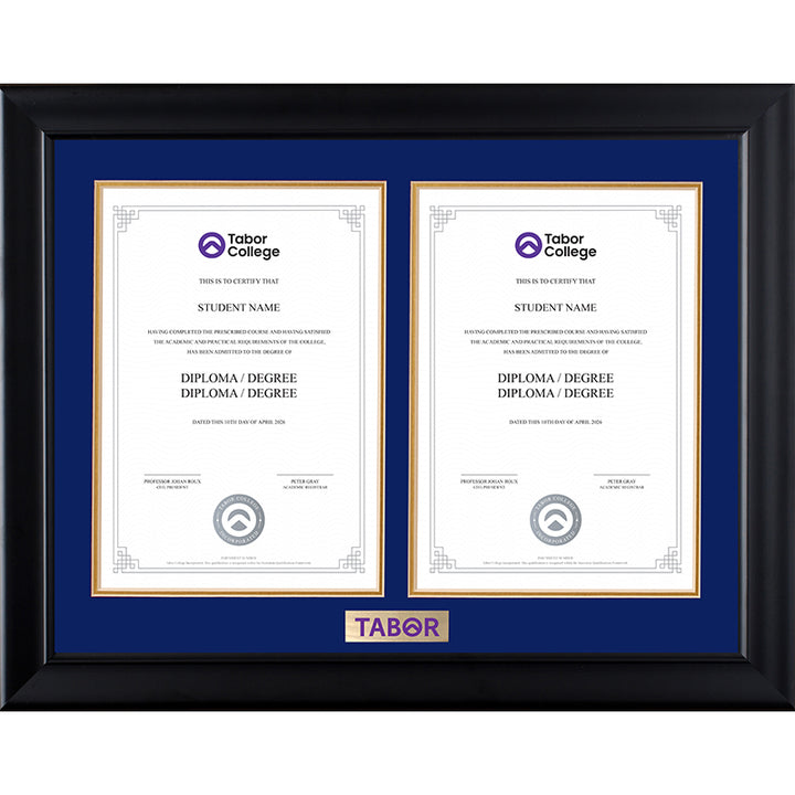 Tabor Frame Black Double Degree