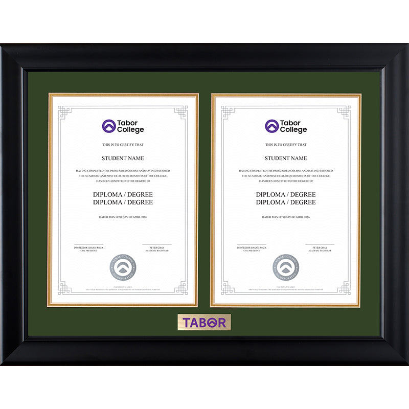 Tabor Frame Black Double Degree
