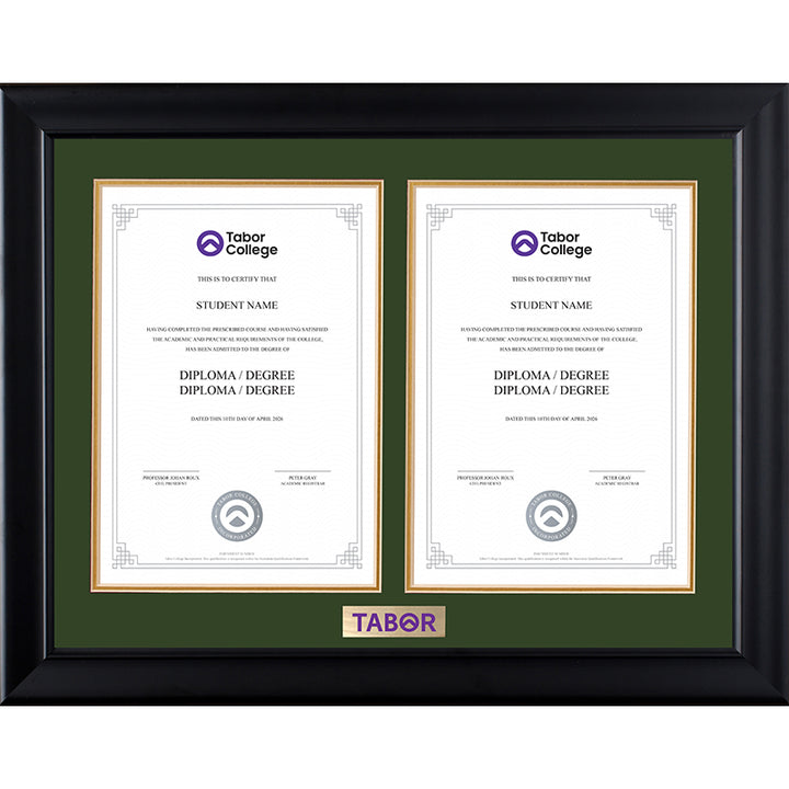 Tabor Frame Black Double Degree