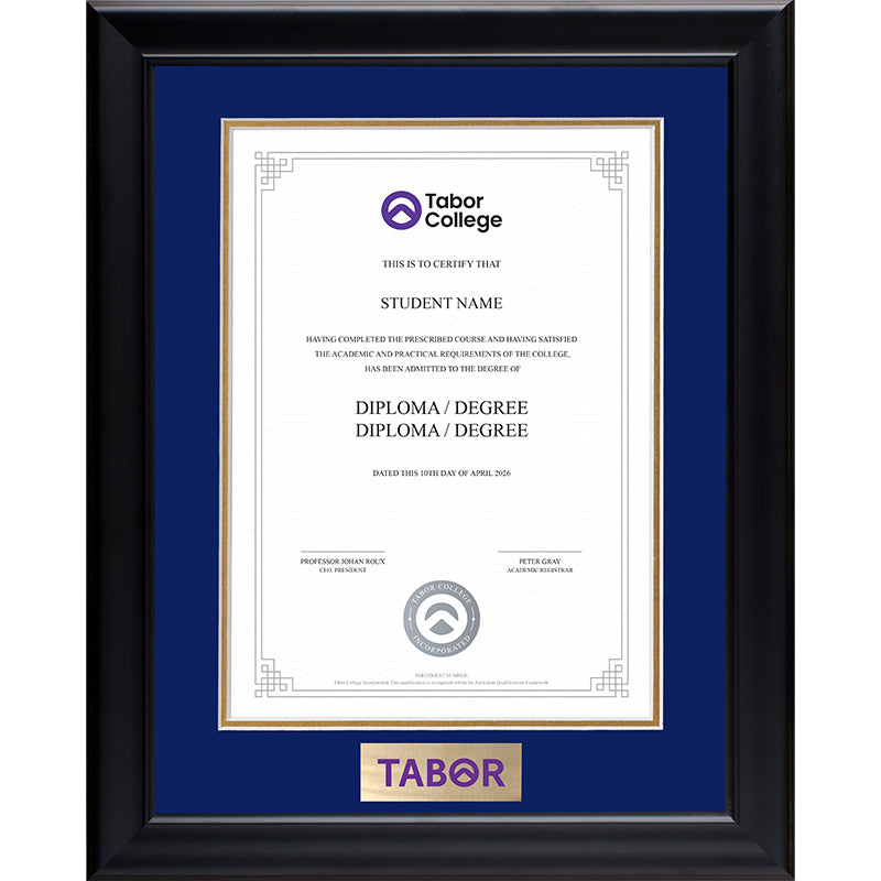 Tabor Frame Black Elegance