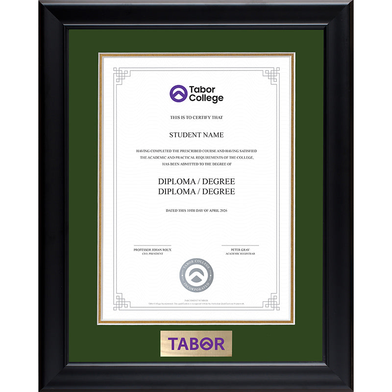 Tabor Frame Black Elegance