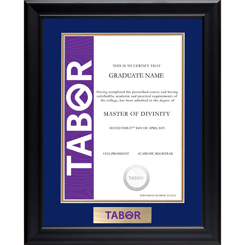 Tabor Frame Black Elegance
