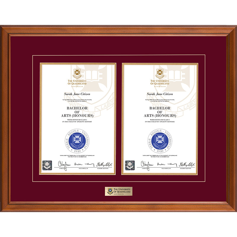 University of Queensland Frame Classic Double Degree