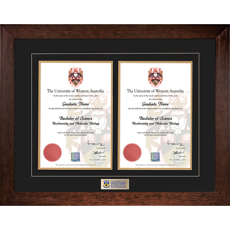 UWA Frame Jarrah Double Degree