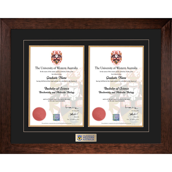UWA Frame Jarrah Double Degree