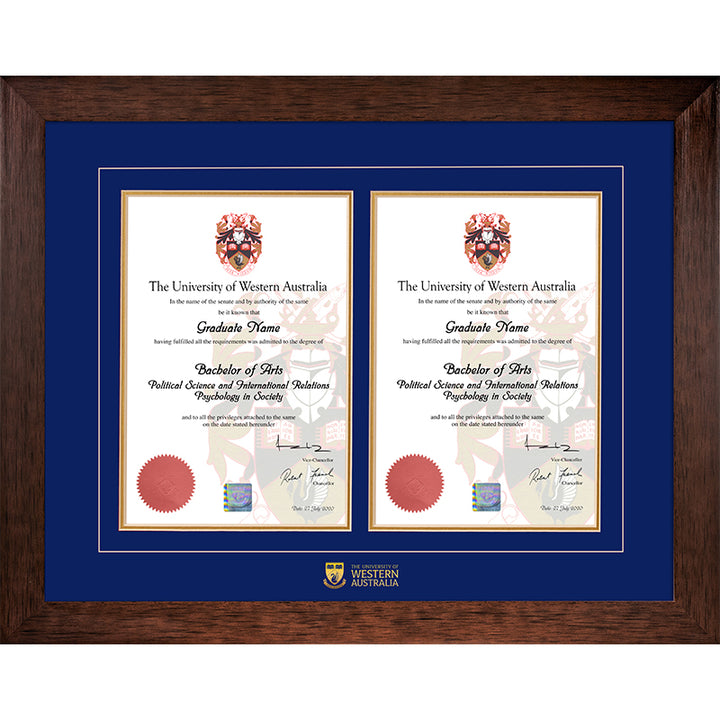 UWA Frame Jarrah Double Degree