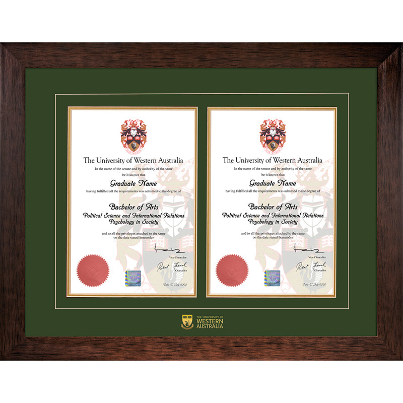 UWA Frame Jarrah Double Degree