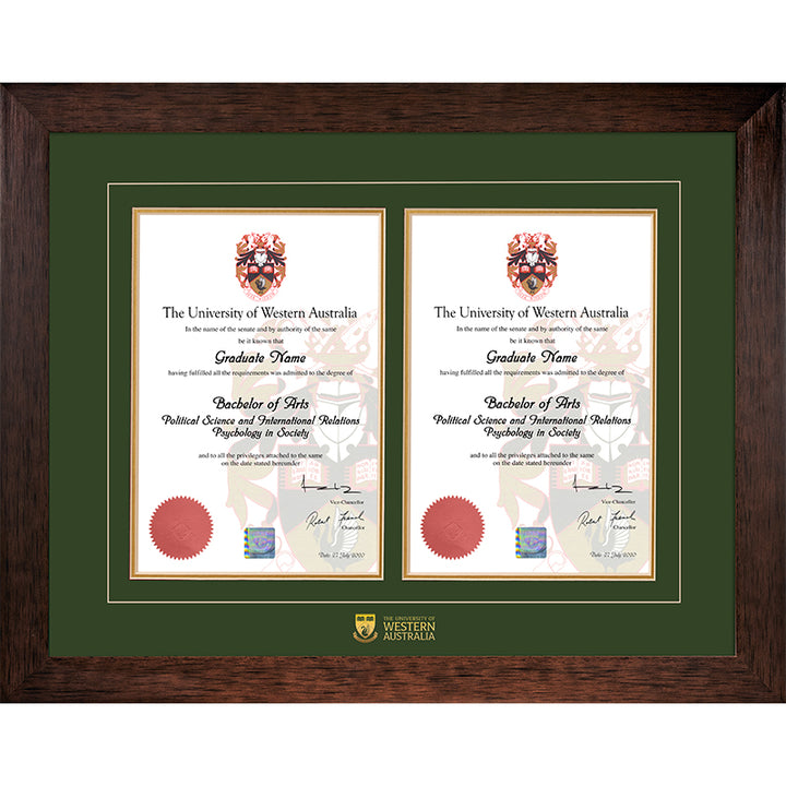 UWA Frame Jarrah Double Degree