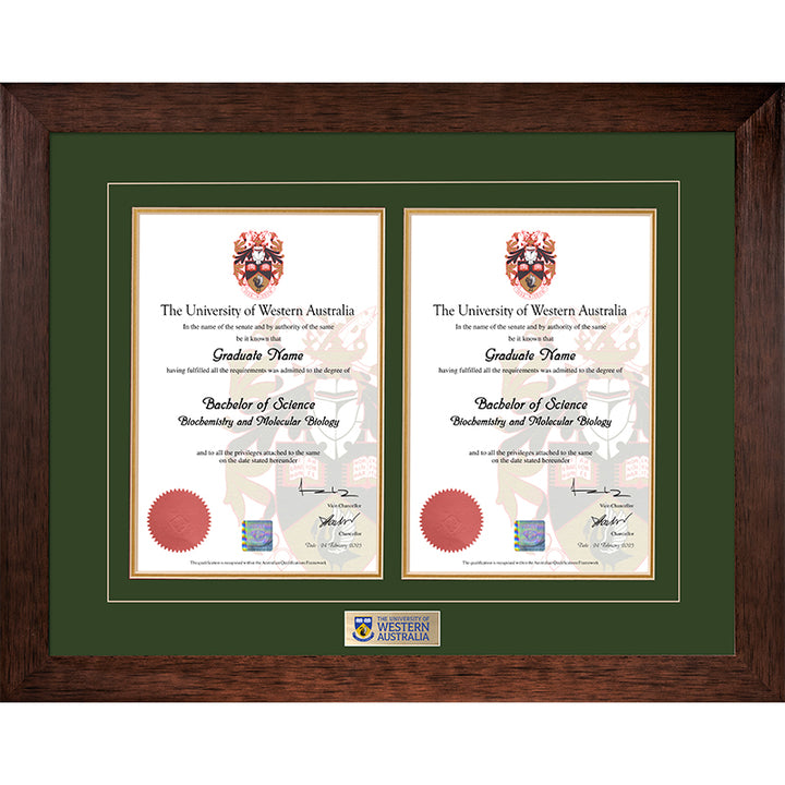 UWA Frame Jarrah Double Degree