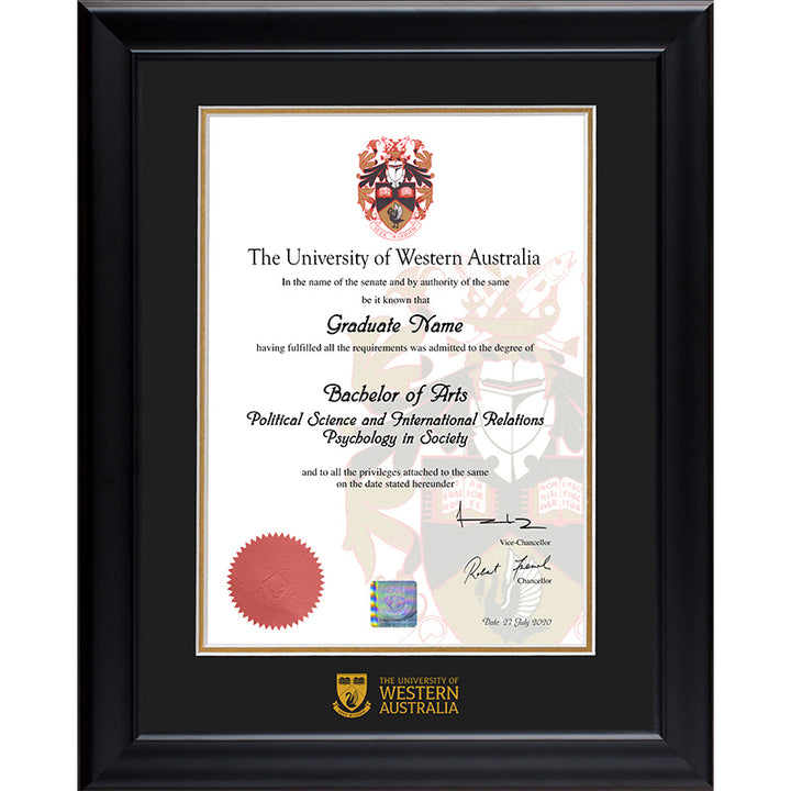 UWA Frame Black Elegance