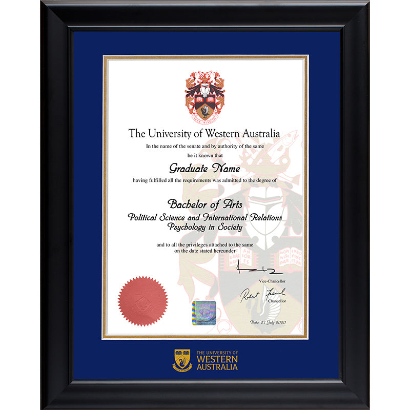 UWA Frame Black Elegance