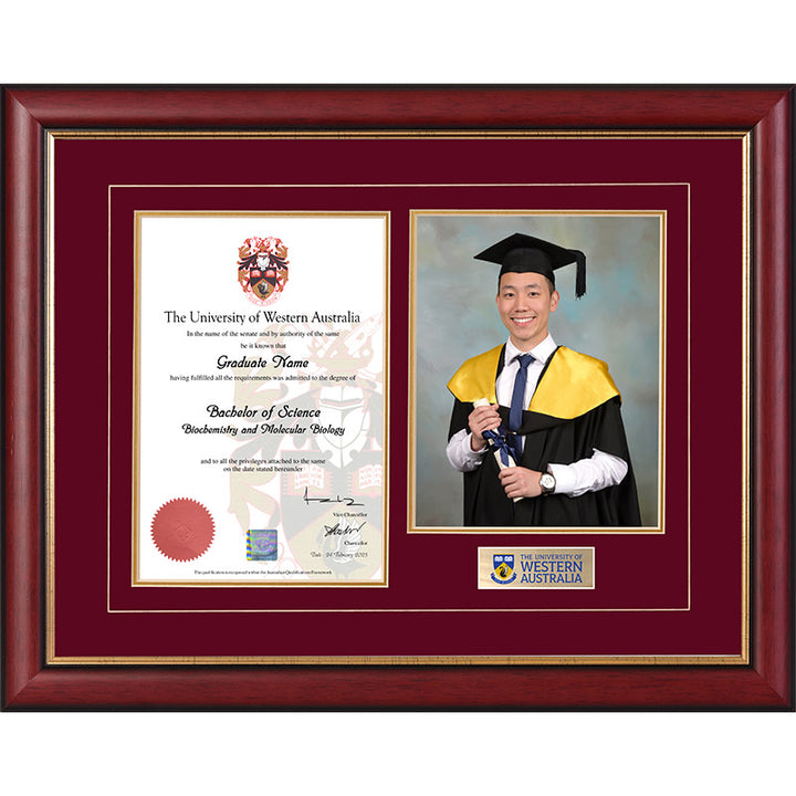 UWA Frame Mahogany Regency