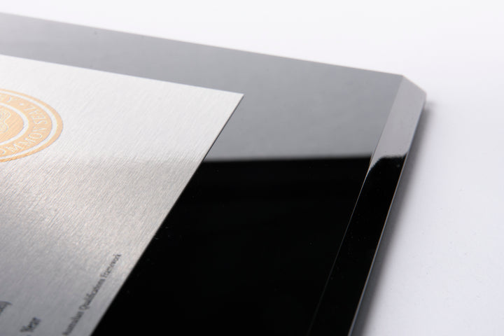 Swinburne Plaque Black Acrylic