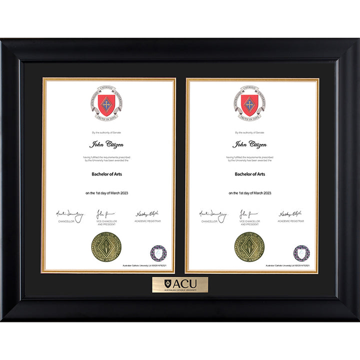 ACU Frame Black Double Degree