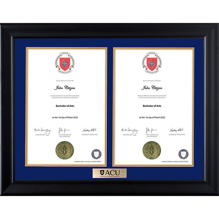 ACU Frame Black Double Degree
