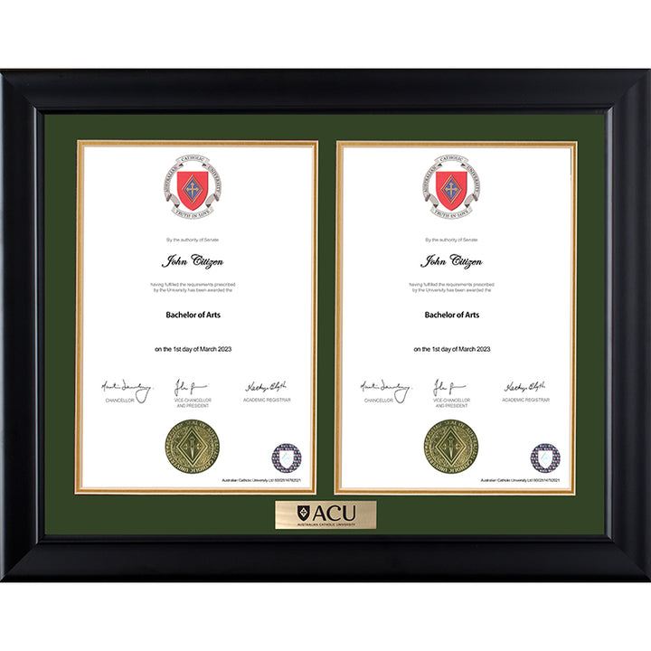 ACU Frame Black Double Degree