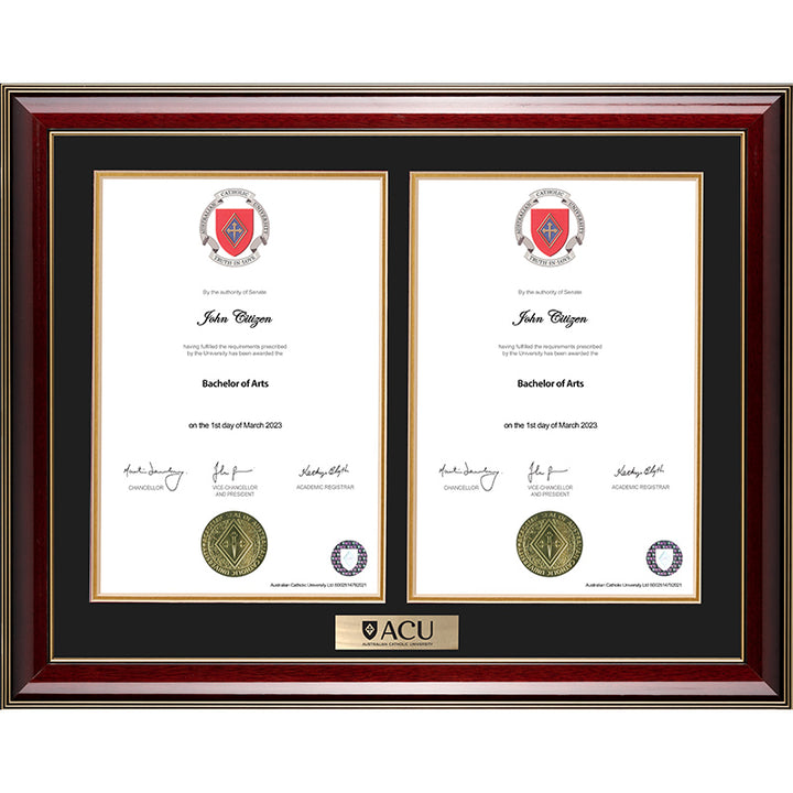 ACU Frame Majestic Double Degree