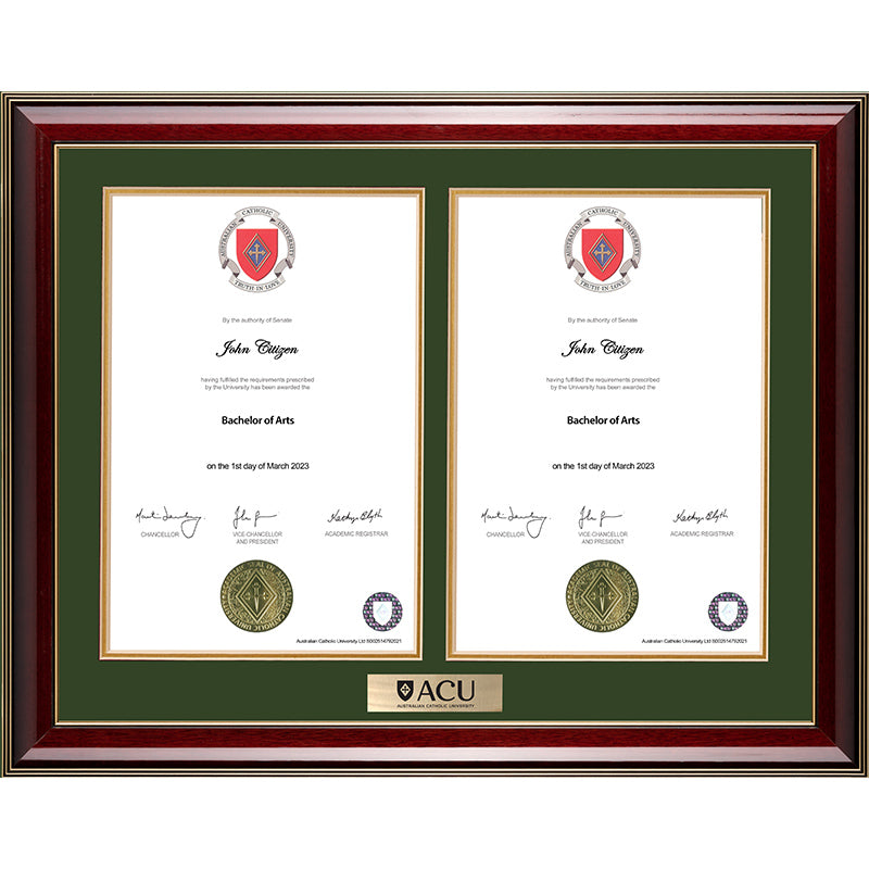 ACU Frame Majestic Double Degree