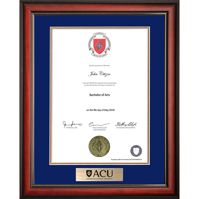 ACU Frame Mahogany Elegance
