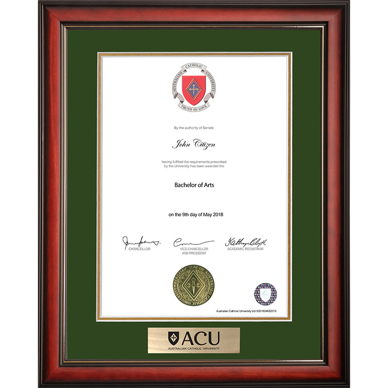 ACU Frame Mahogany Elegance