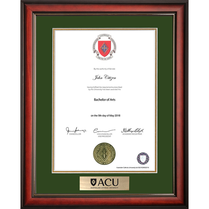 ACU Frame Mahogany Elegance