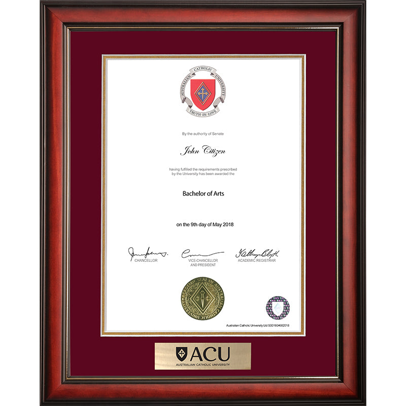 ACU Frame Mahogany Elegance