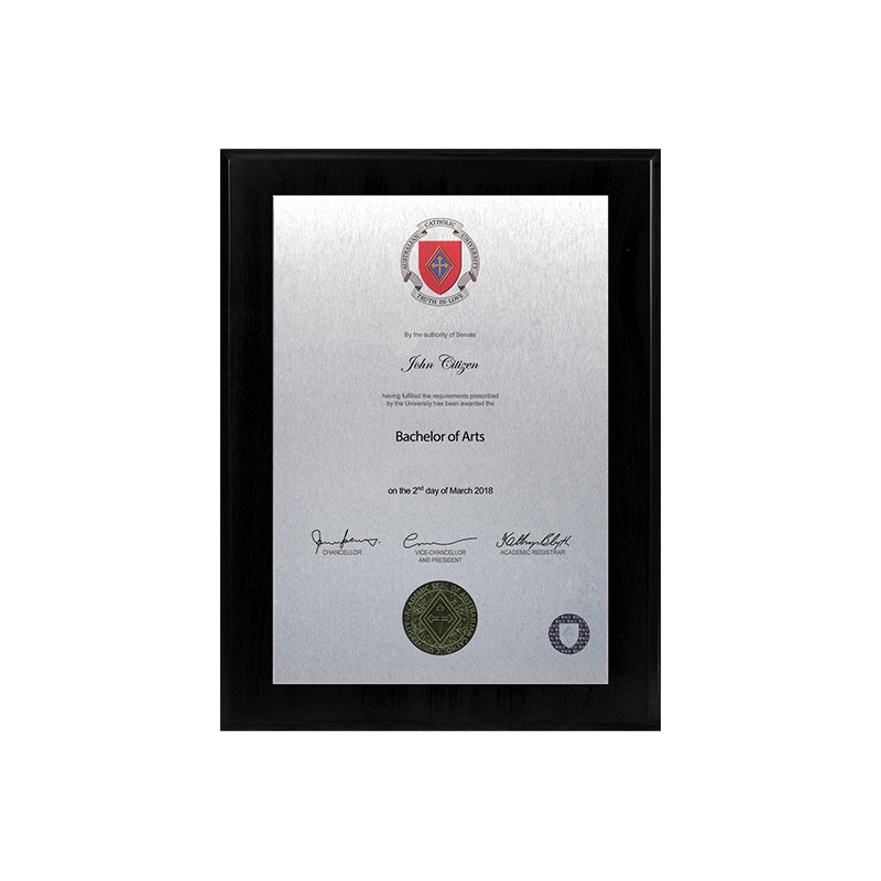ACU Plaque Black Mini