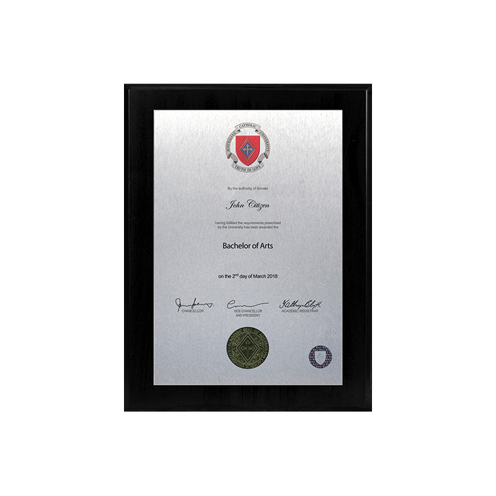 ACU Plaque Black Mini