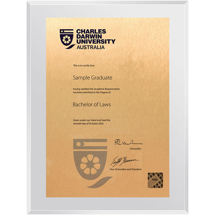 CDU Plaque Clear Atlas