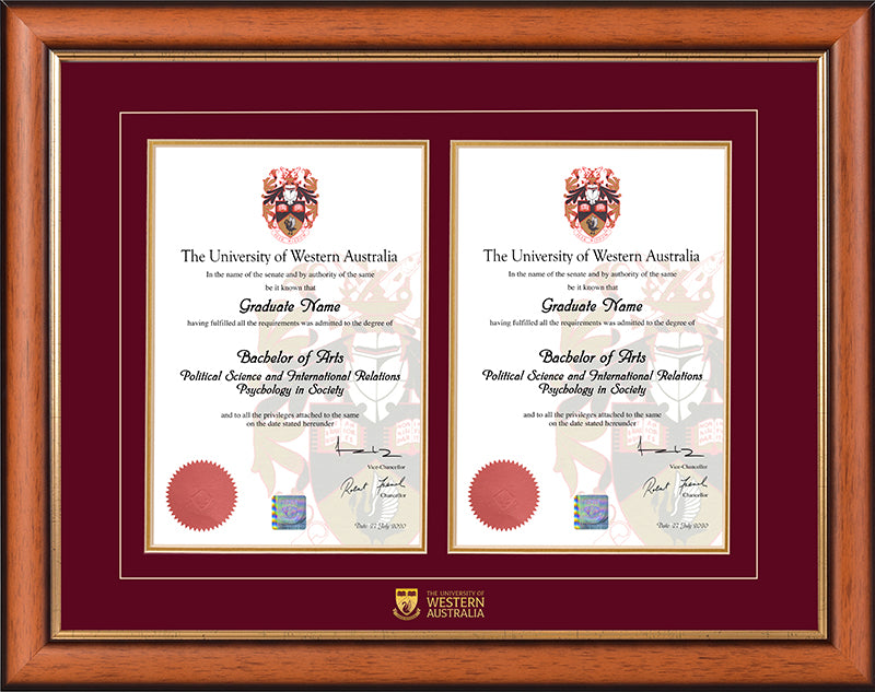 UWA Frame Classic Double Degree