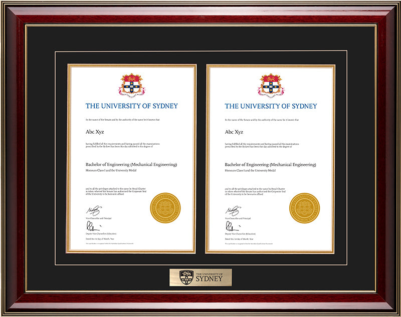 University of Sydney Frame Majestic Double Degree