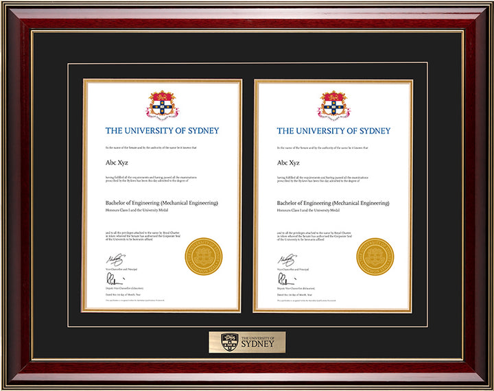 University of Sydney Frame Majestic Double Degree