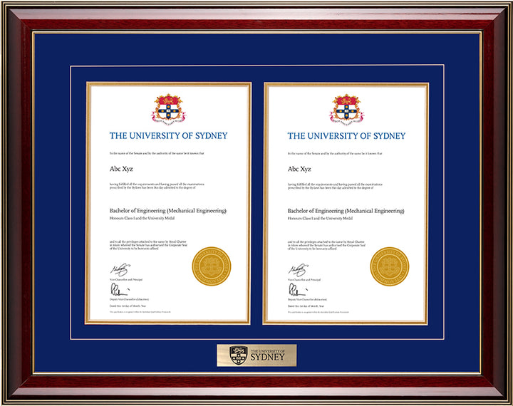 University of Sydney Frame Majestic Double Degree