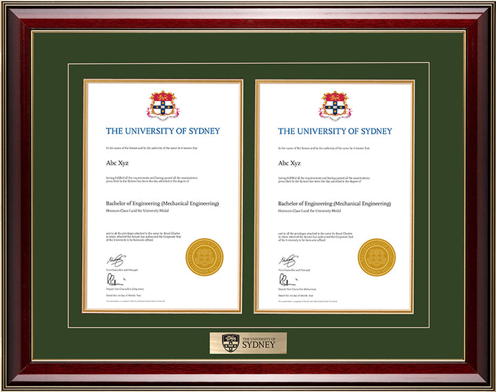 University of Sydney Frame Majestic Double Degree