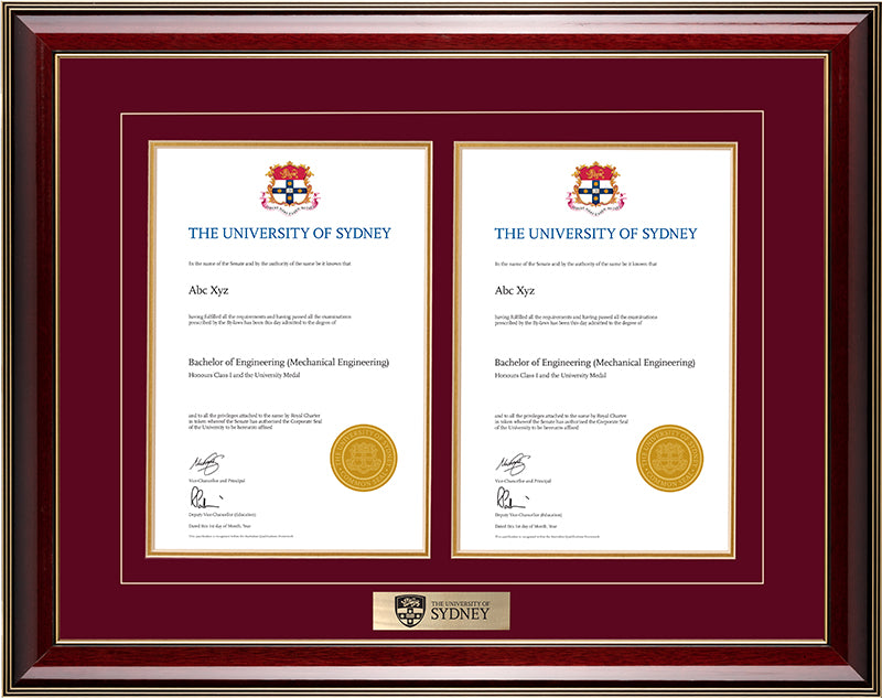 University of Sydney Frame Majestic Double Degree