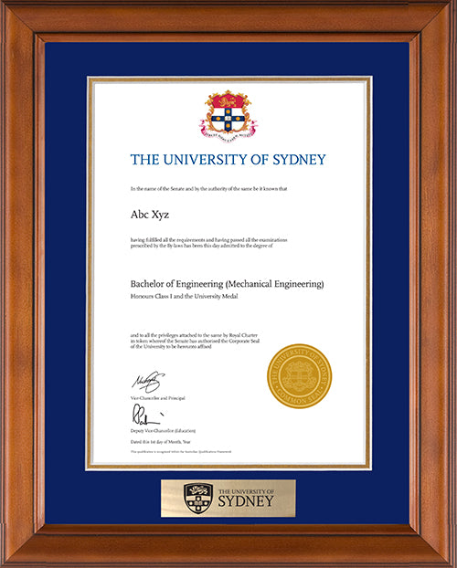 University of Sydney Frame Classic Elegance