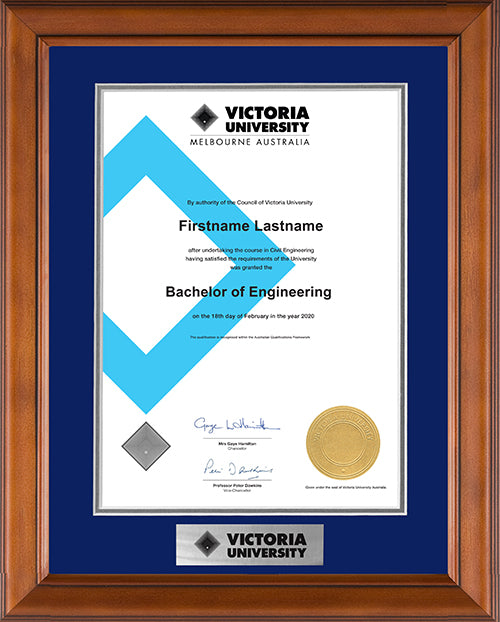 Victoria University Frame Classic Elegance