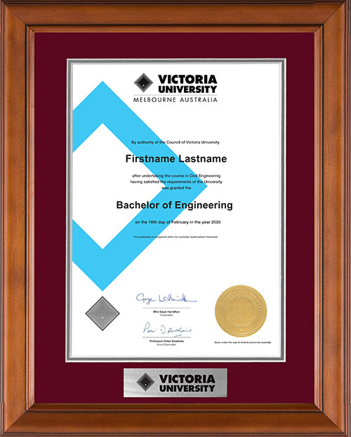 Victoria University Frame Classic Elegance