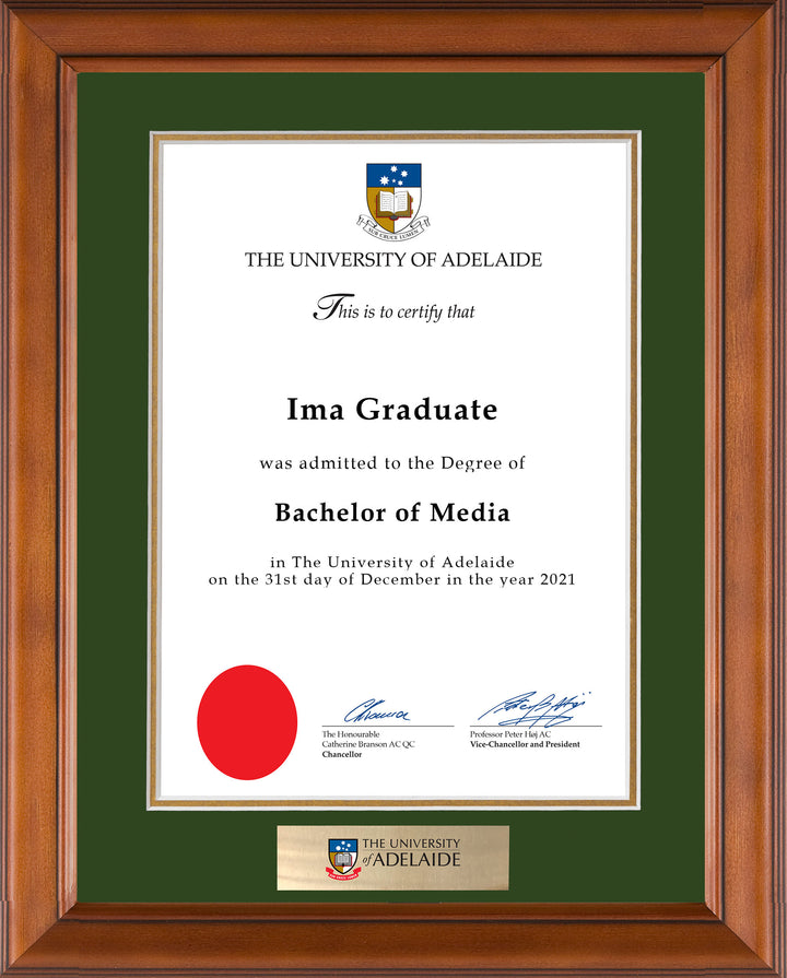 University of Adelaide Frame Classic Elegance