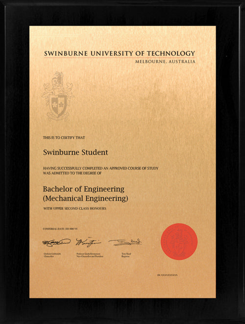 Swinburne Plaque Black Lacquer