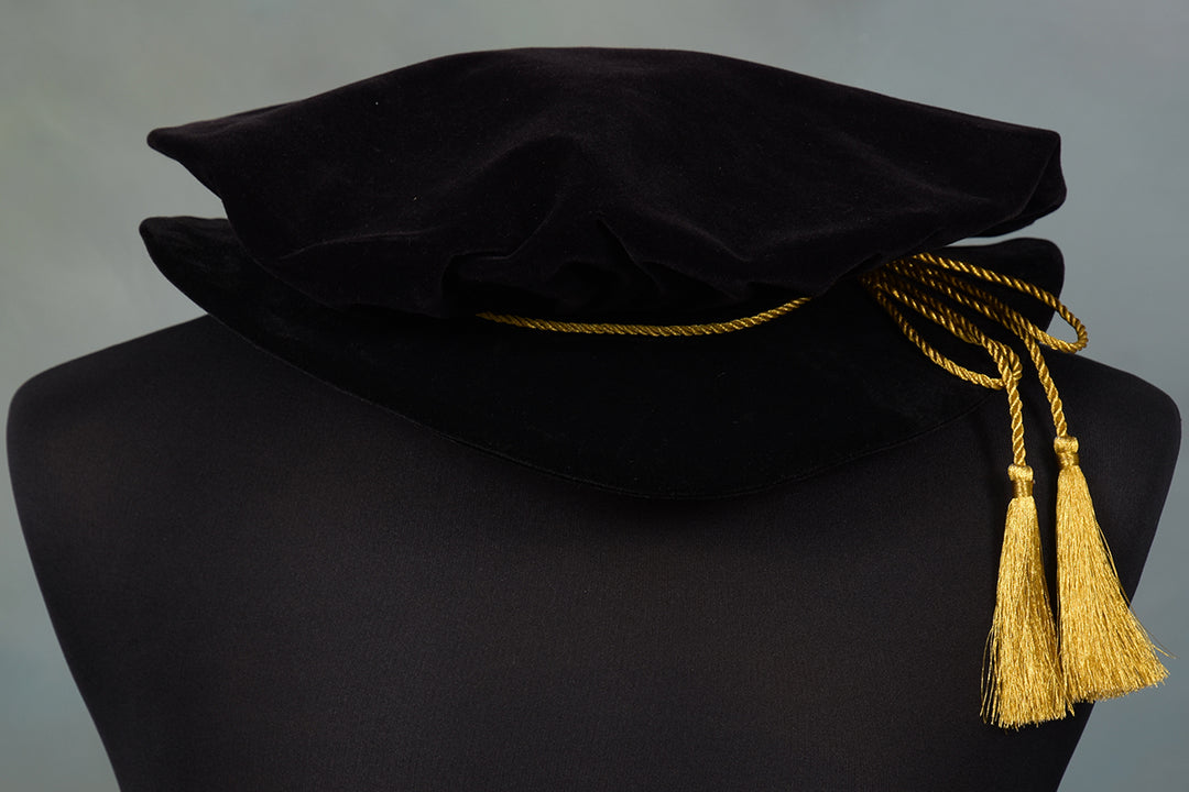 PhD Bonnet Gold Tassel