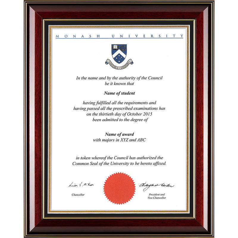 Monash Frame Majestic Elegance