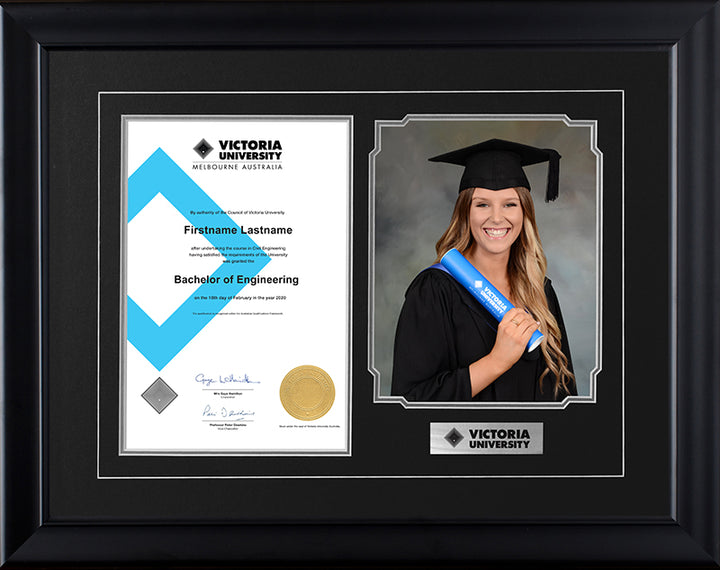 Victoria University Frame Black Regency