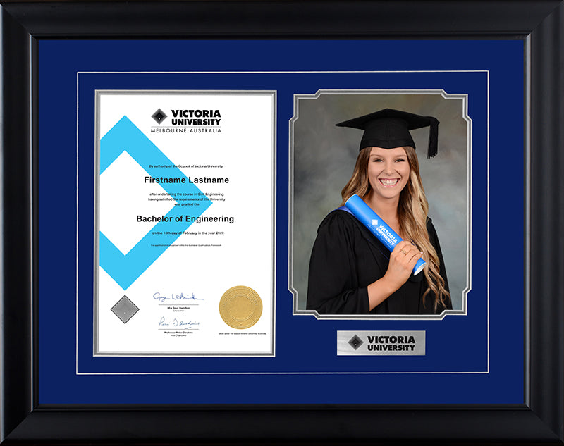 Victoria University Frame Black Regency