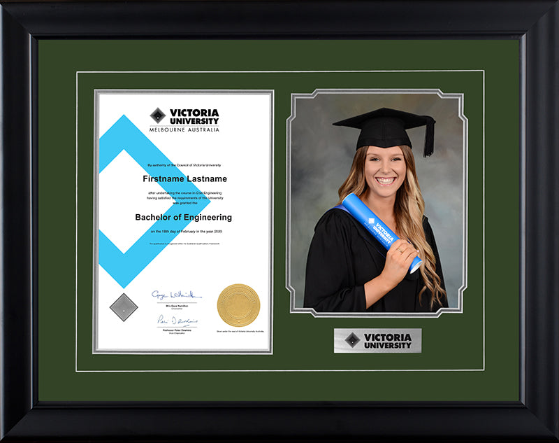 Victoria University Frame Black Regency